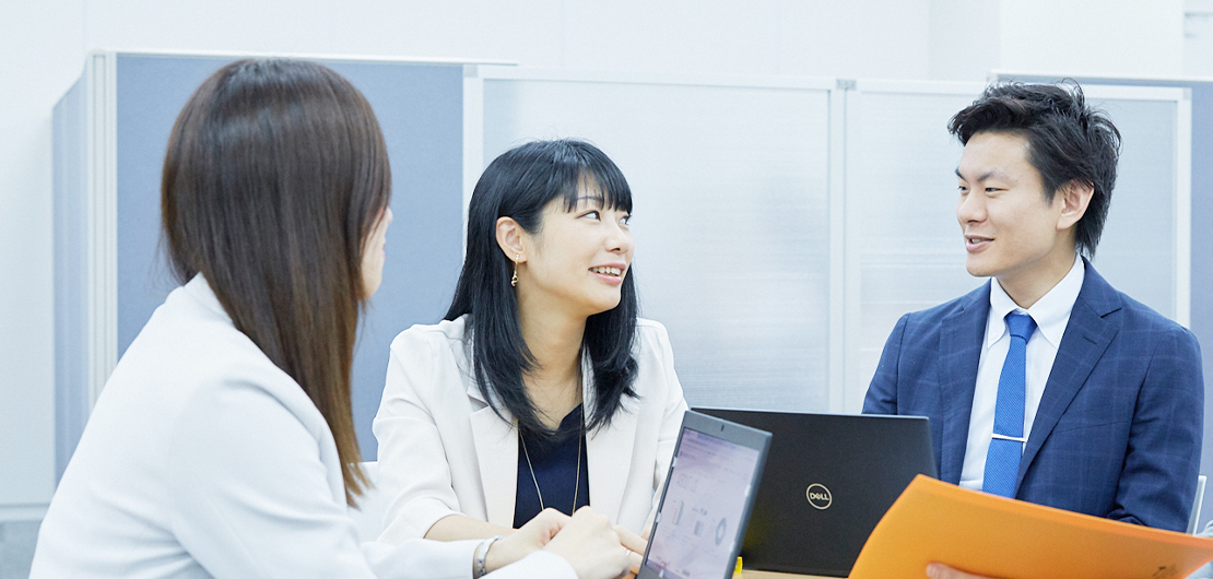 お客様を想う気持ちと、仕事を楽しむ姿勢を持った人をお迎えしたい。
